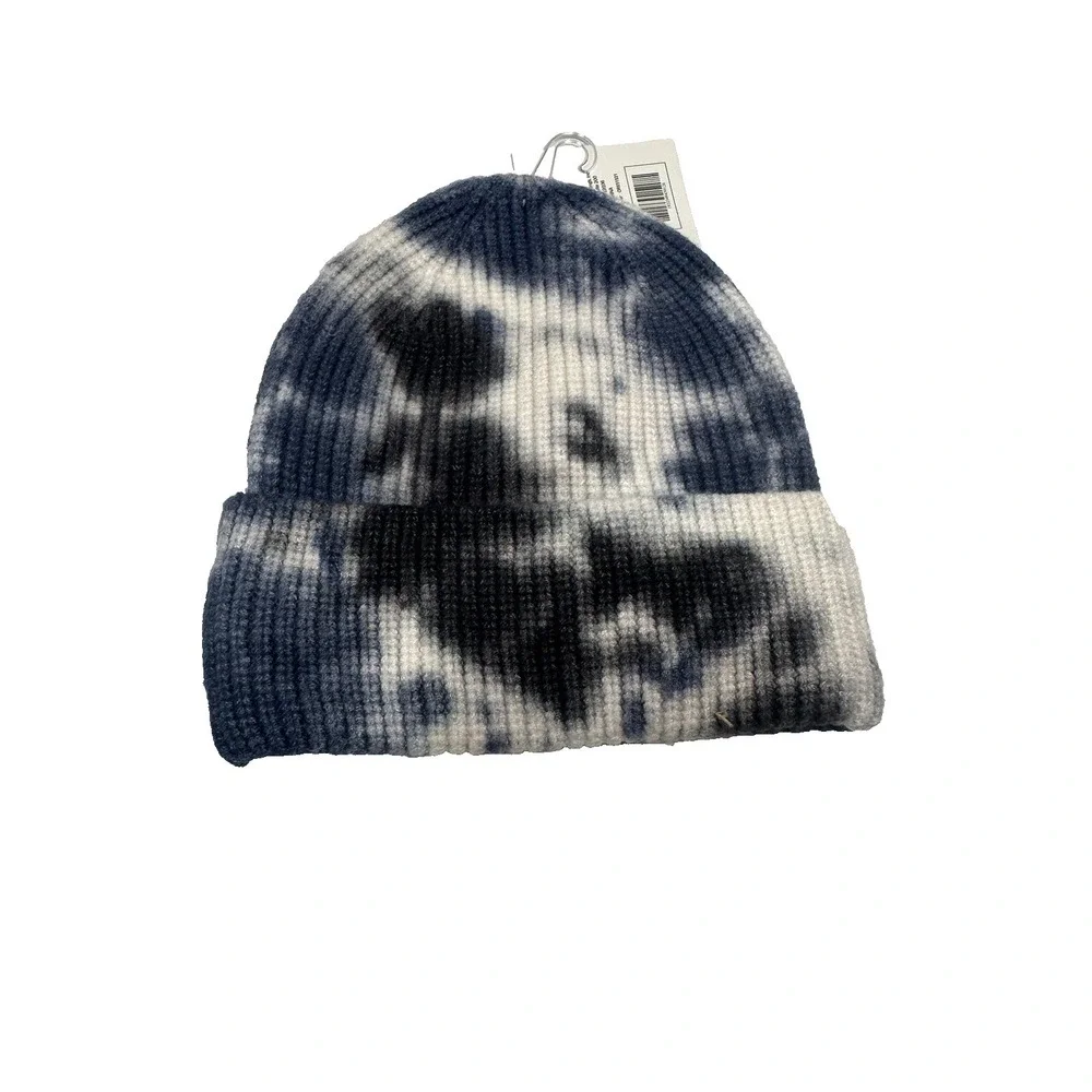 boys winter hat beanie blue white grey camo style 5 one size‎